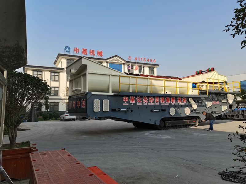 移動洗沙機(jī)